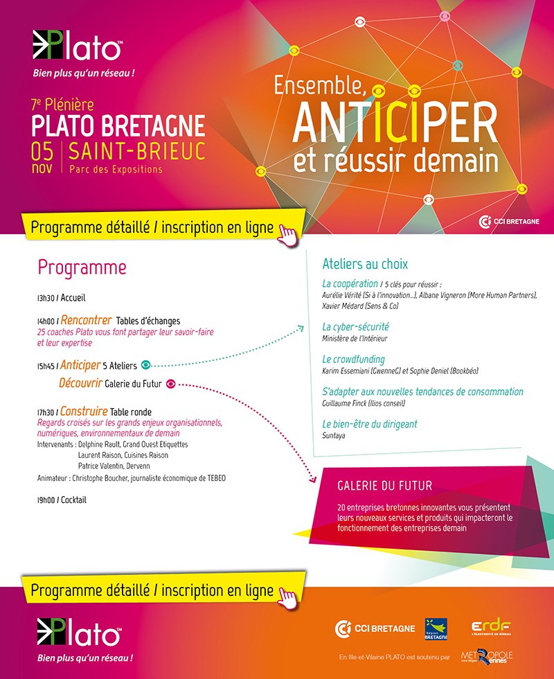 Programme Pkeinière PLATO 2015