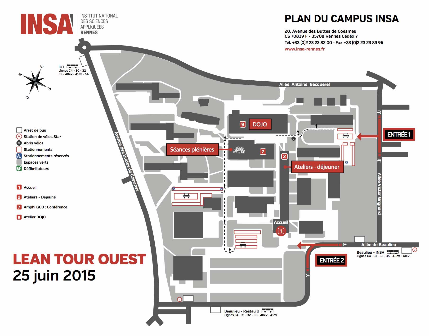 INSA PLAN CAMPUS